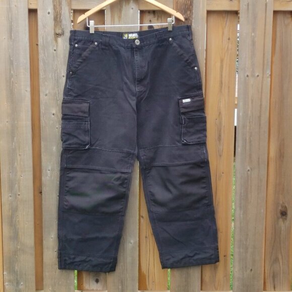 Holmes Workwear Canvas Cargo Pants Men's 40x30 - Picture 1 of 10